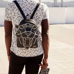 Loungefly Marvel Black Panther Wakanda Forever Figural Mini Backpack New